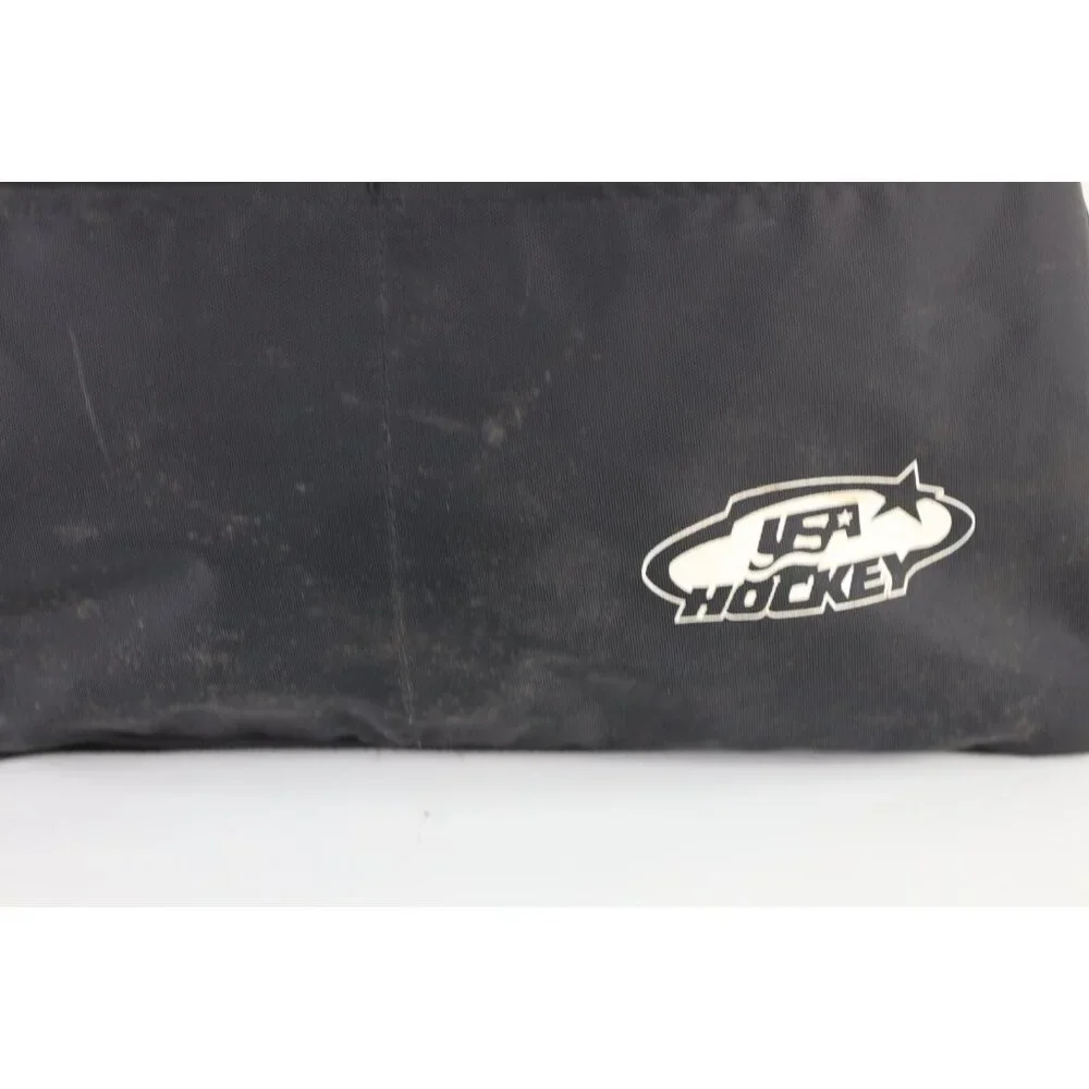 Vintage Distressed Team USA Hockey Olympics Handled Briefcase Messenger Bag